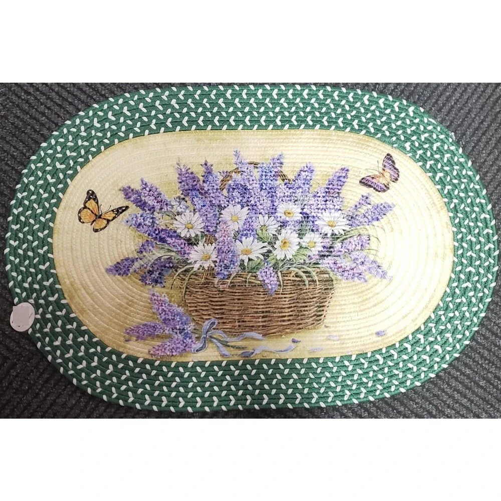 Oval Braided Kitchen Accent Rug (20